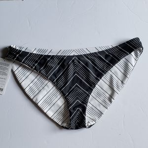Athleta NWT Chevron Reversible Bikini Bottom